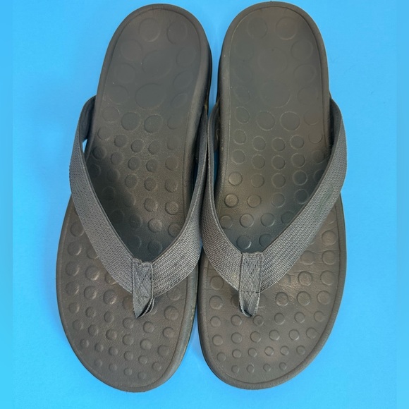 Men’s Navy Vionic Wave Comfort Flip Flops | SZ 12 - Picture 2 of 6